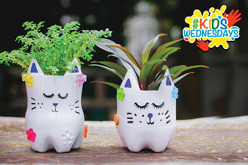 As parents, we always wonder what activity to involve our kids in where they can both learn and have fun. Well, we have created one for our community: DIY Bottle Botany. In this activity, kids are required to use waste PET Bottles to create flower pots and planters. Find instructions on our blog and share the pictures of your their garden planters here. Let their talent get appreciated and earn Trip Coins.